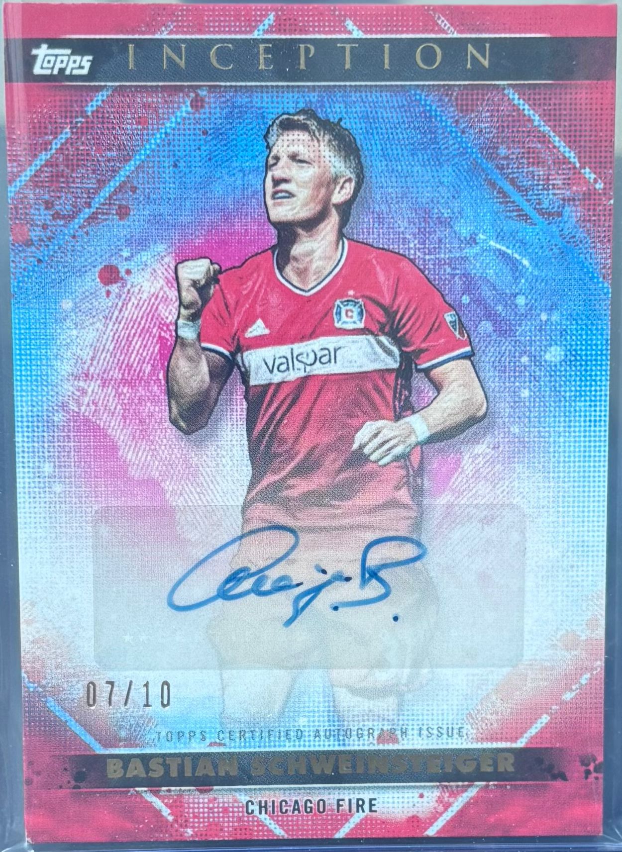 Topps MLS Inception 2025 Bastian Schweinsteiger Autograph /10