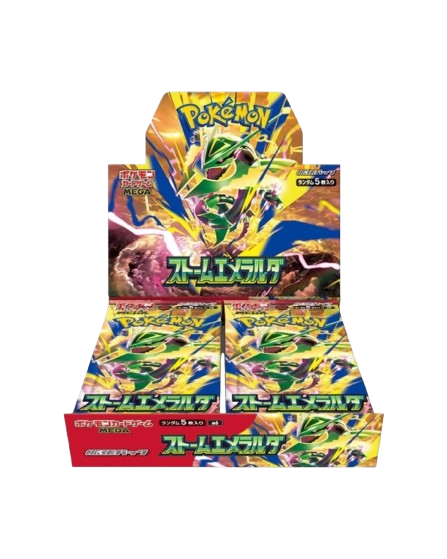 Pokemon Storm Emeralda Booster Box (Shrink wrapped)