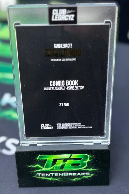 Club LegacyZ 3rd Edition Ronaldinho Comic Book /50