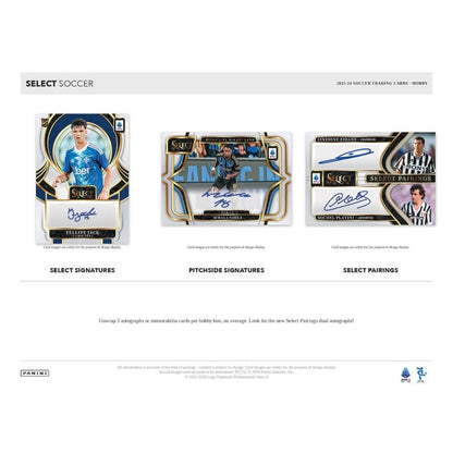 Panini Select Serie A Soccer 2025/26 Hobby Box