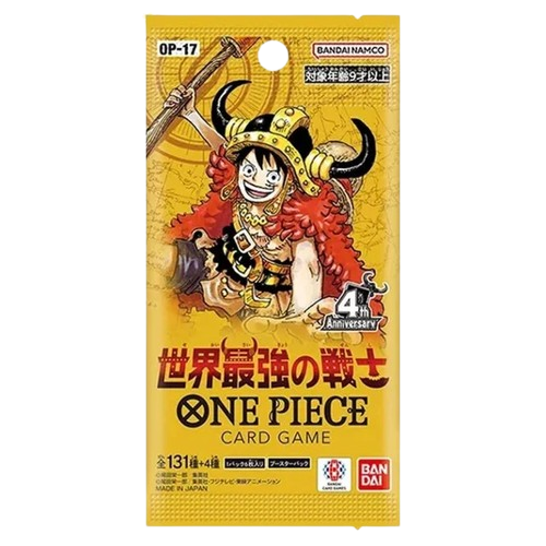 One Piece OP-17 The Strongest Warriors Japanese Booster Pack