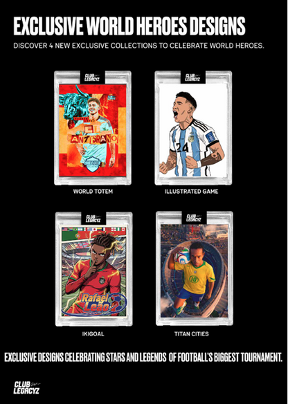 2026 Club LegacyZ Icons 4th Edition World Heroes Hobby Box | *PRICE TBC*