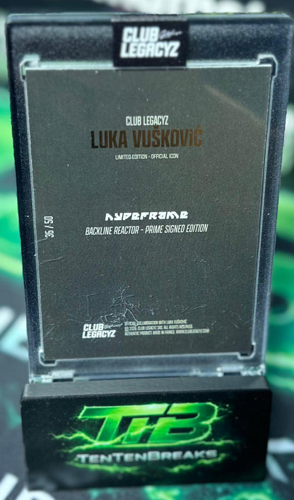 Club LegacyZ 3rd Edition Luka Vuskovic Autograph /50