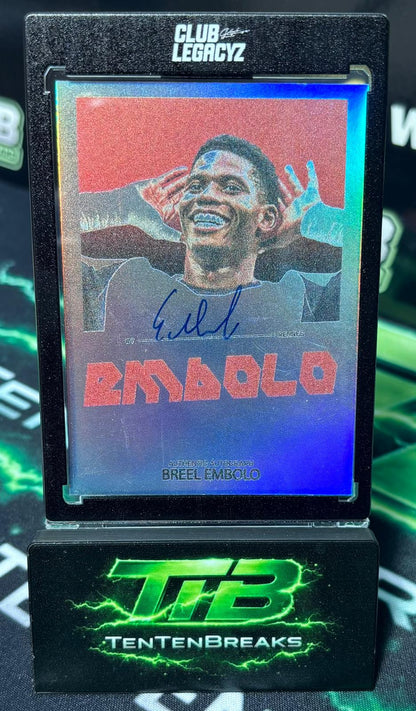 Club LegacyZ 3rd Edition Breel Embolo Autograph /100