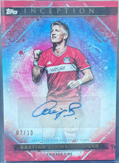 Topps MLS Inception 2025 Bastian Schweinsteiger Autograph /10