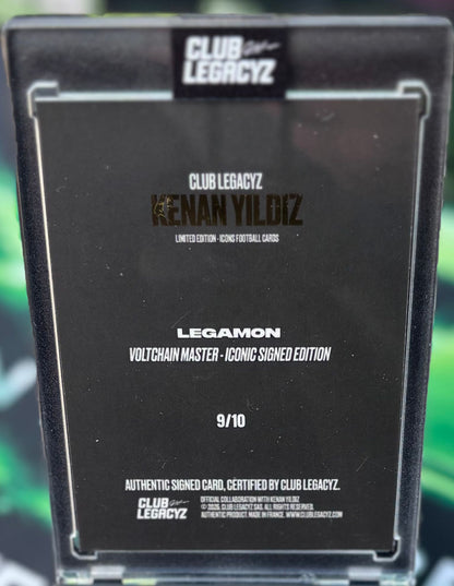 Club LegacyZ 3rd Edition Kenan Yildiz Legamon Autograph /10
