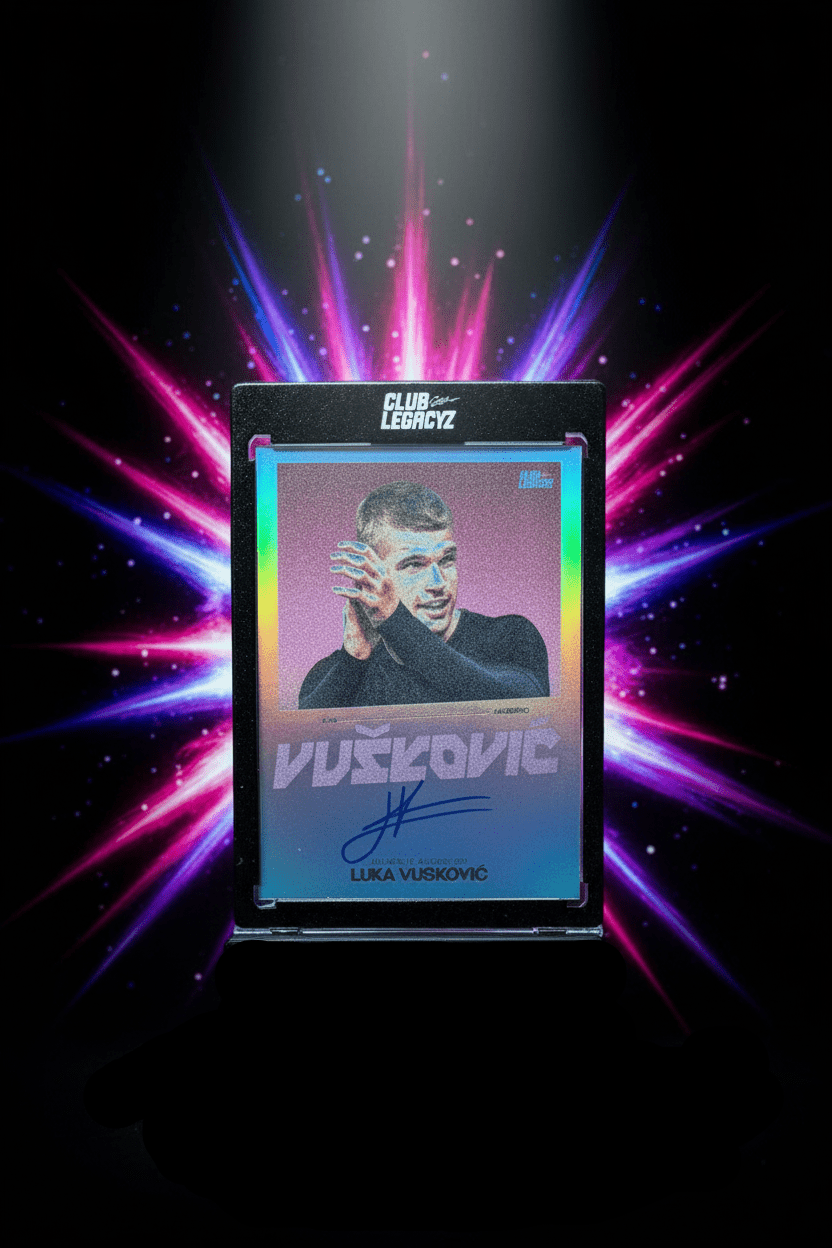 Club LegacyZ 3rd Edition Luka Vuskovic Autograph /50 - TENTENBREAKS