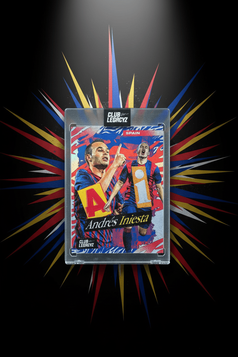 Club LegacyZ Series 4 Andres Iniesta /200 - TENTENBREAKS