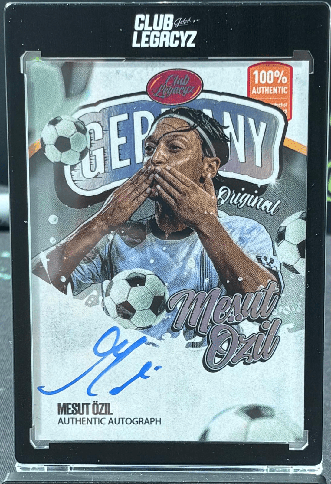 Club LegacyZ Series 4 Mezut Ozil Cereal Box Auto /25 - TENTENBREAKS