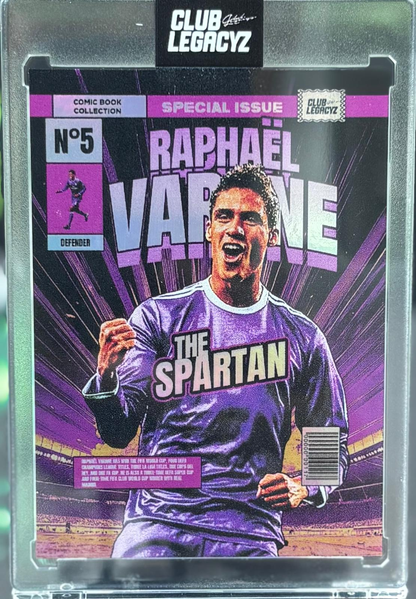 Club LegacyZ Series 4 Raphael Varane Comic Book /100 - TENTENBREAKS