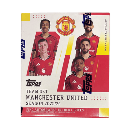 Topps Manchester United Team set 2025/26