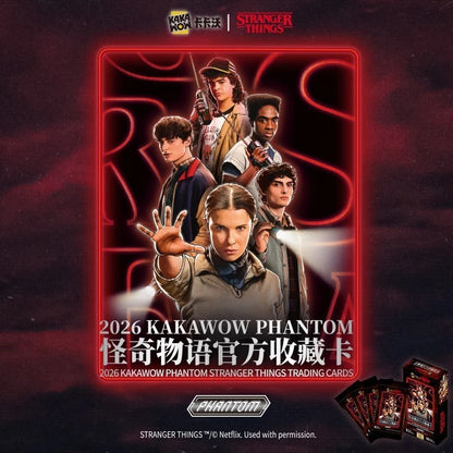 2026 Stranger Things Phantom Kakawow Hobby Box