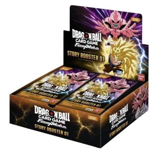 Dragon Ball Super Card Game: Fusion World – Story Booster 01 [ST01] English Booster Box