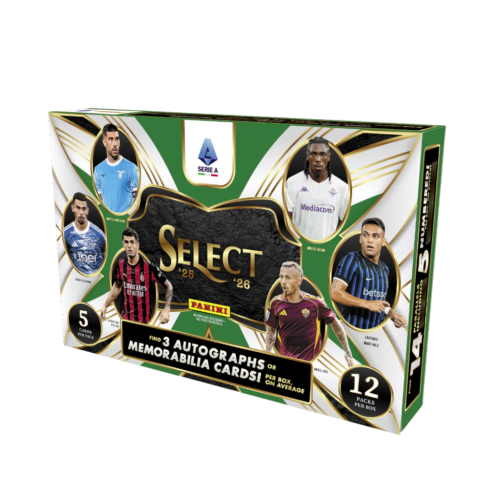 Panini Select Serie A Soccer 2025/26 Hobby Box