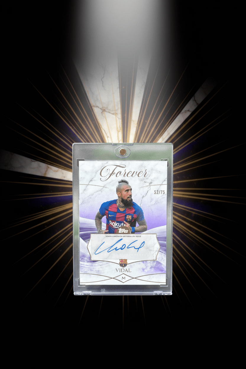 Topps Barcelona Forever Arturo Vidal Auto /75 - TENTENBREAKS