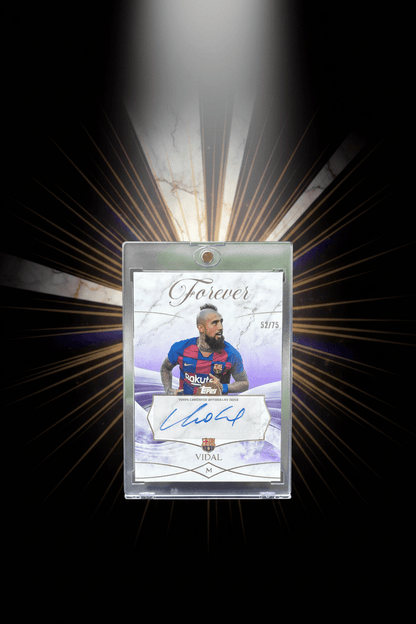 Topps Barcelona Forever Arturo Vidal Auto /75 - TENTENBREAKS