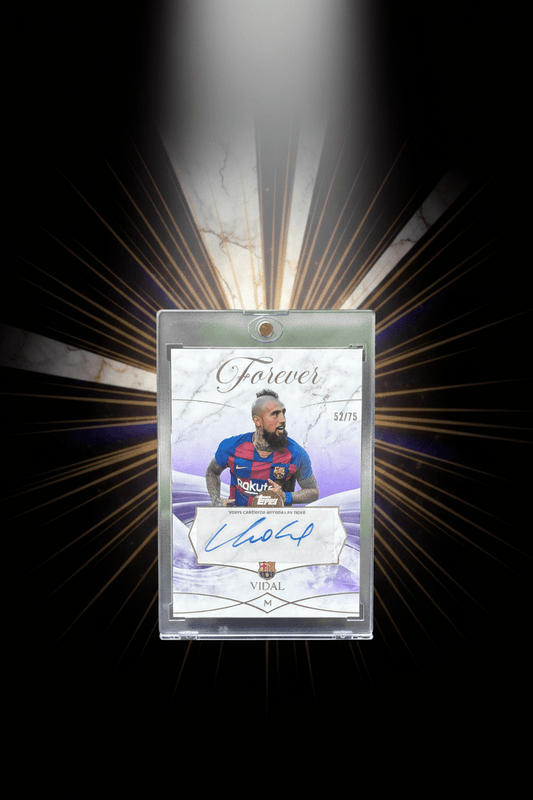 Topps Barcelona Forever Arturo Vidal Auto /75 - TENTENBREAKS