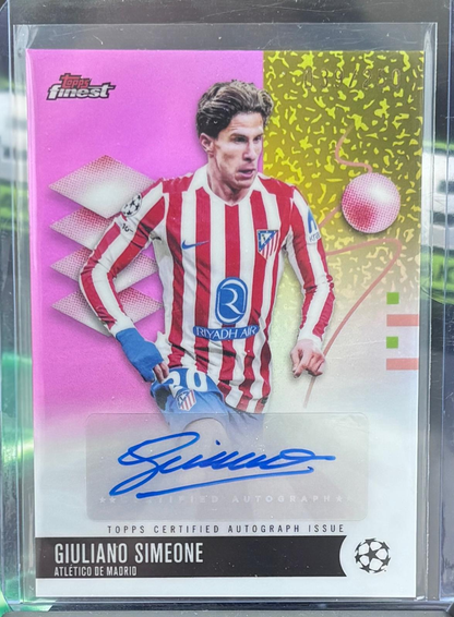 Topps Finest 2026 Giuliano Simeone auto /250 - TENTENBREAKS