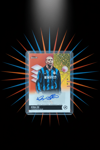 Topps Finest 25/26 Ronaldo Nazario Auto 17/25 - TENTENBREAKS