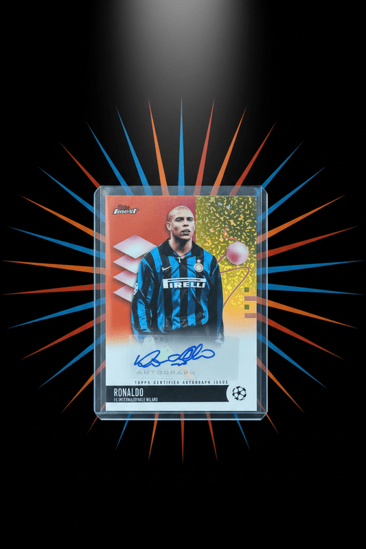 Topps Finest 25/26 Ronaldo Nazario Auto 17/25 - TENTENBREAKS