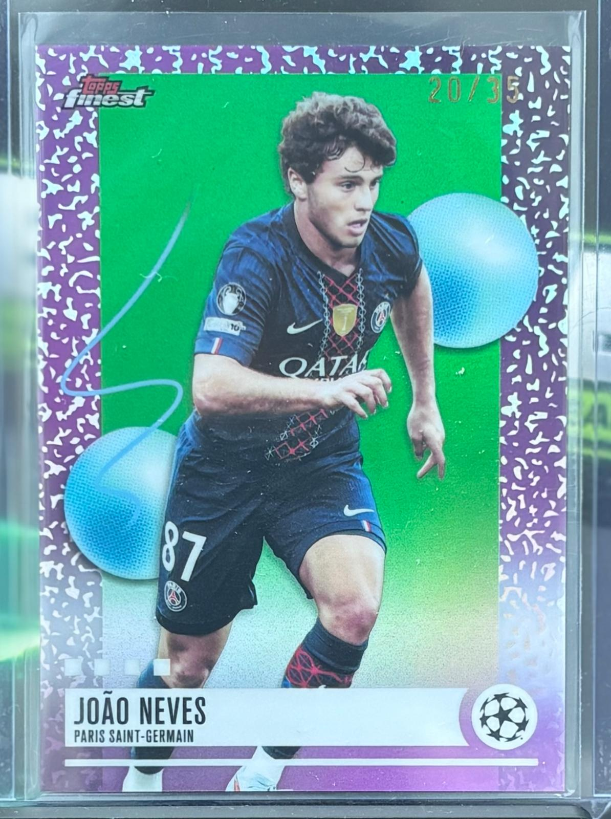 Topps Finest Joao Neves /35 - TENTENBREAKS