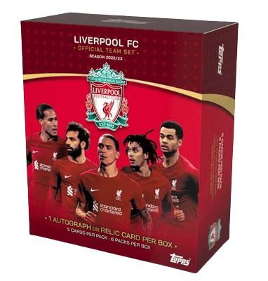 Topps Liverpool FC 2022 team set - TENTENBREAKS