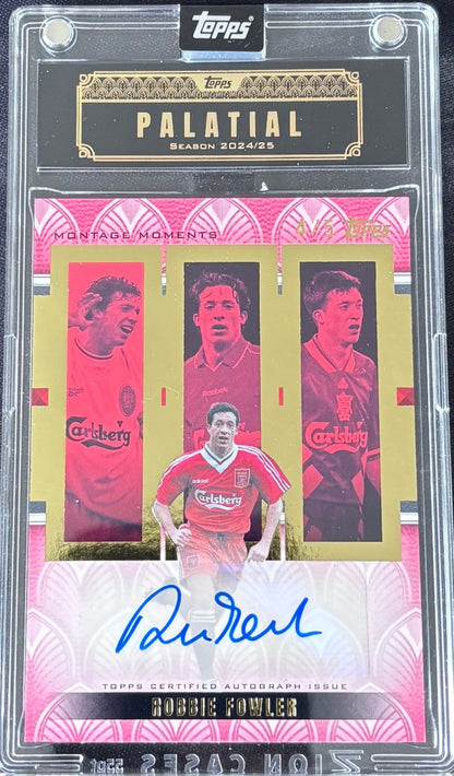 Topps Palatial 2024/25 – Robbie Fowler Montage Moments Autograph /5 - TENTENBREAKS
